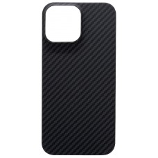 Чехол-накладкаCarbon Aramid fiber Magsafe iPhone 14Plus (черный)